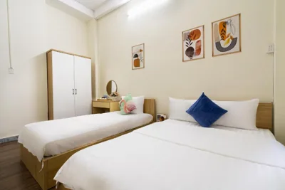 高级双床房 — Galaxy Bùi Viện Home